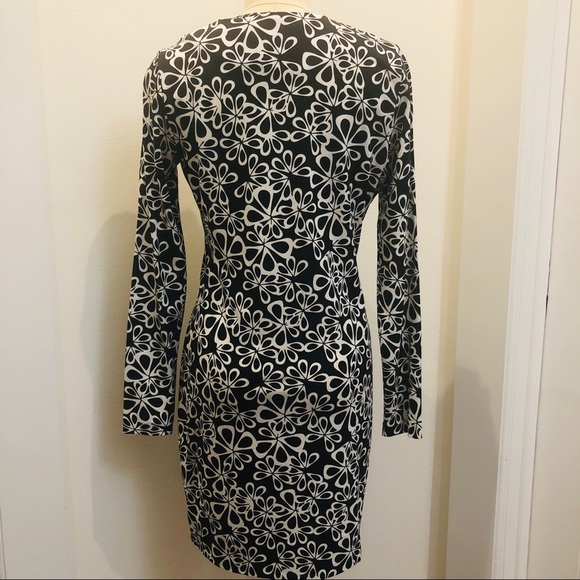 Diane Von Furstenberg Reina Dress 100% Silk Jersey Iconic Summer Dress - Picture 3 of 12